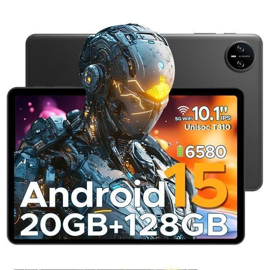 Tablette Android DOOGEE Tab A9 Pro 10 Pouces - 20Go RAM, 128Go, Clavier Inclus, Batterie 6580mAh