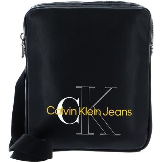 Calvin Klein CKJ Monogram Soft Reporter S Black [164249] -  sac à épaule bandoulière sacoche