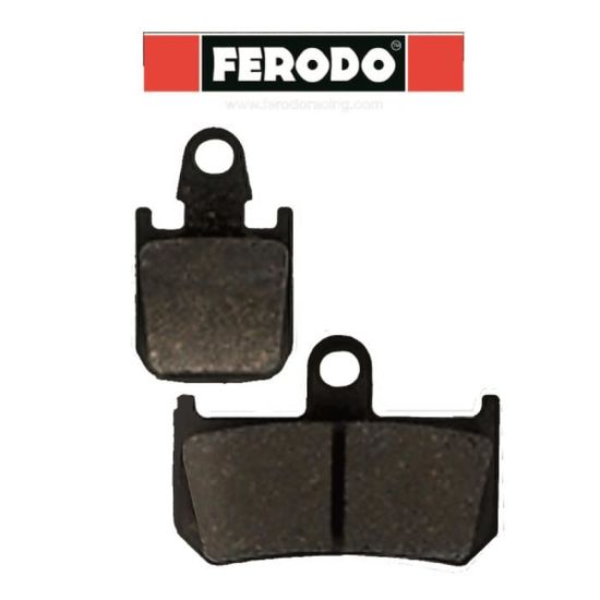 Plaquettes De Frein Arrière Ferodo Pour Honda CTX 1300 (2014) - Freinage Fiable Et Durable - 6