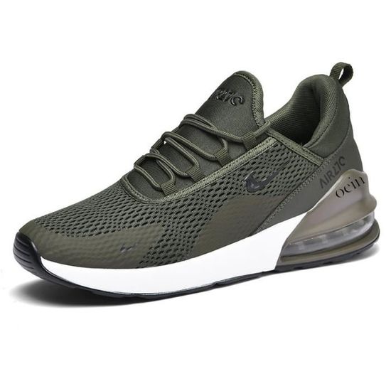Baskets Femme Noir - Sneakers Confortables Pour Running, Fitness, Marche (respirantes, Antidérapantes, Semelle Air)