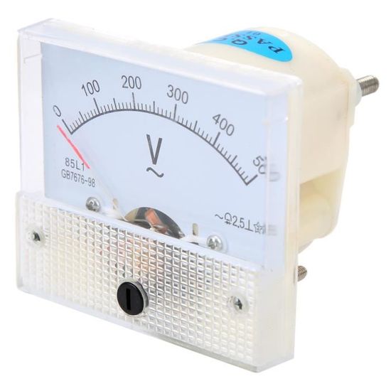 Panel De Voltios Analógicos, Voltímetro Analógico Puntero De 0 A 300 V Voltimetro Analogico Indicador De Voltios Analogico Funcionamiento Suave Nikoumx Herramienta