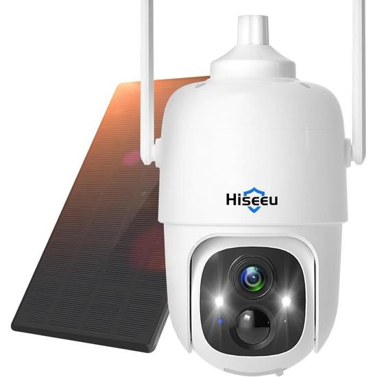 Imou Caméra Surveillance WiFi Extérieure Solaire 2K - Batterie 5000mAh - 360° PTZ - Détection IA - Vision Nocturne Couleur