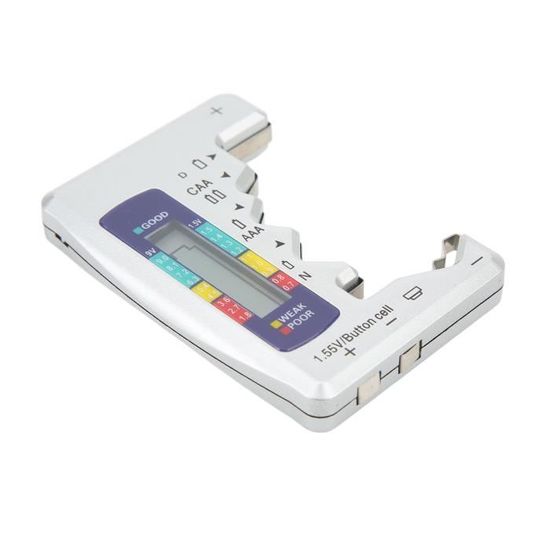 RC CellMeter 7 - Testeur De Capacité Et Tension Pour Batteries LiPo LiFe Li-ion NiMH NiCd - Écran 2,1", Mesure 2 à 7 Cellules