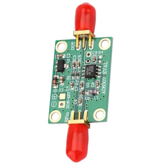 Module Détecteur De Puissance RF AD8307 - Mesure Précise De 0,1 à 600 MHz (-75 à +15 DBm) - Idéal Pour Radiofréquence Et Télécom