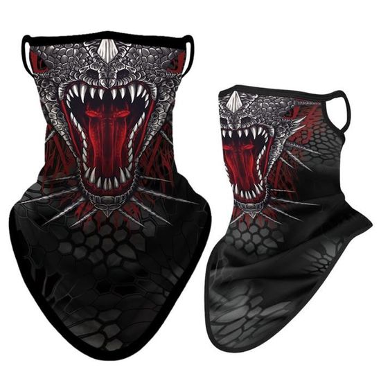 SMEHCF Lot 4 Bandeaux Bandana Cagoule Multifonction - Respirant Pour Sport Et Plein Air
