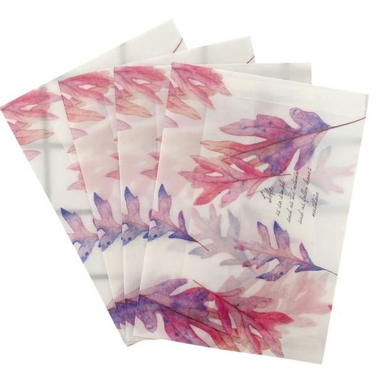 Lot De 10 Enveloppes Cadeaux Ruban 20x11 Cm - Pour Mariage, Invitations, Fêtes, Argent - Papier Satiné - 4