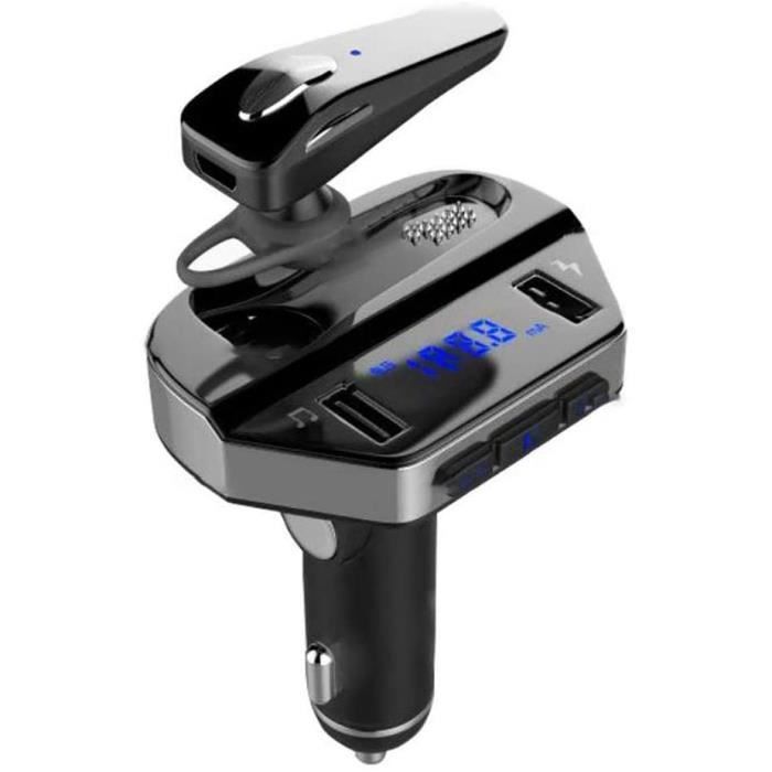 Transmetteur FM Bluetooth 5.0 Pour Voiture – Avec Chargeur Rapide USB-C, Kit Mains Libres, Lecteur USB Transmetteur FM Bluetooth 5.0 Pour Voiture – Avec Chargeur Rapide USB-C, Kit Mains Libres, Lecteur USB