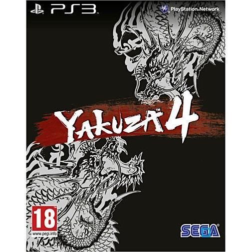 Sega Yakuza 4 Kuro Edition / Jeu Console PS3