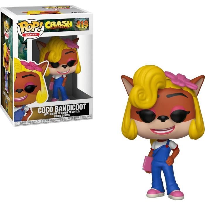 Funko Figurine Pop! Crash Bandicoot: Coco - vue 1