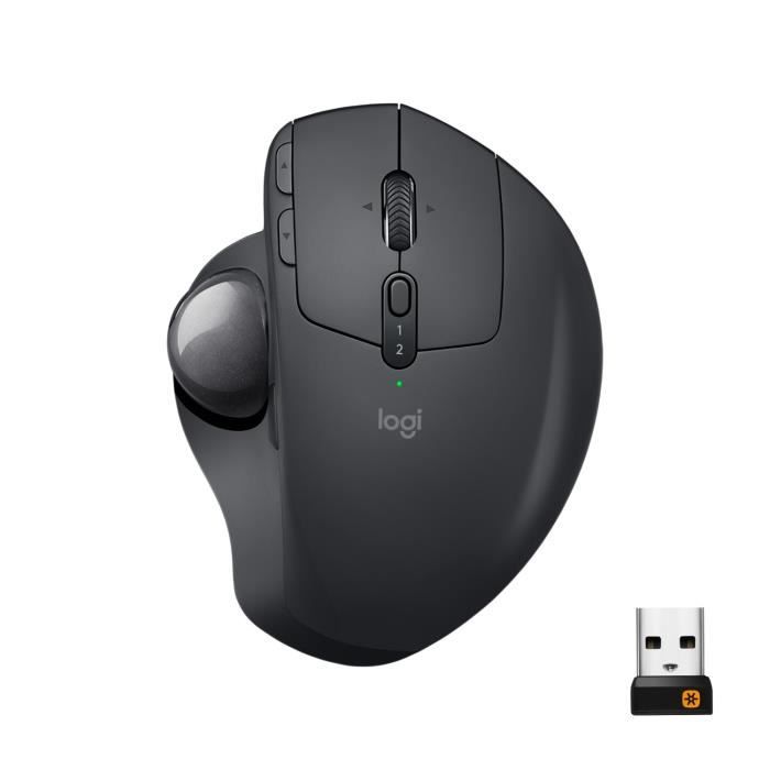 LOGITECH - Souris sans fil MX ERGO - Noir - Cdiscount Informatique