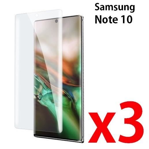 protection ecran verre trempe SAMSUNG NOTE 10