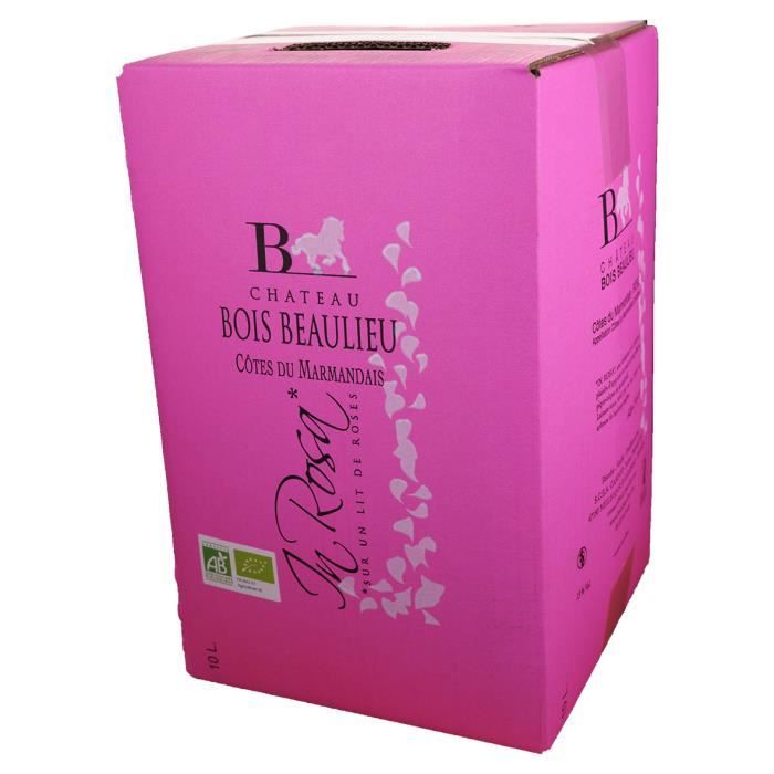 Bag-in-Box 10L Château Bois Beaulieu Rosé AOC Côtes du Marmandais - Vin Rosé