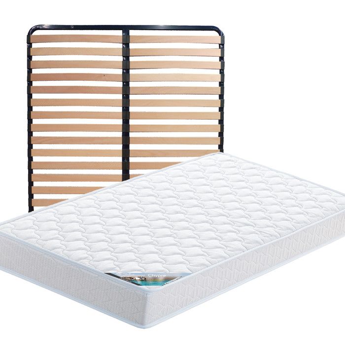 Chypre - Pack Matelas + Lattes 160x200