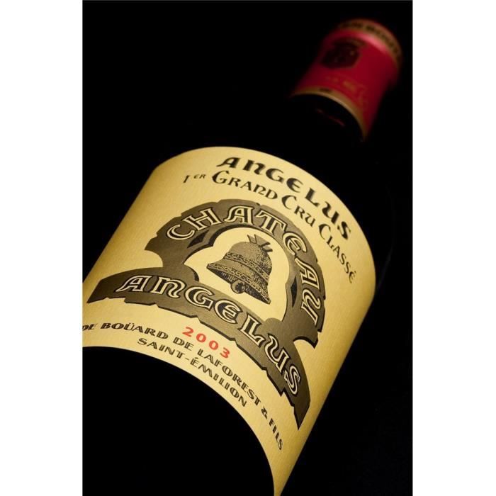 Château Angélus - Saint-Emilion Grand Cru 2003 1er Grand Cru Classé A 6 x Bouteille (75 cl)