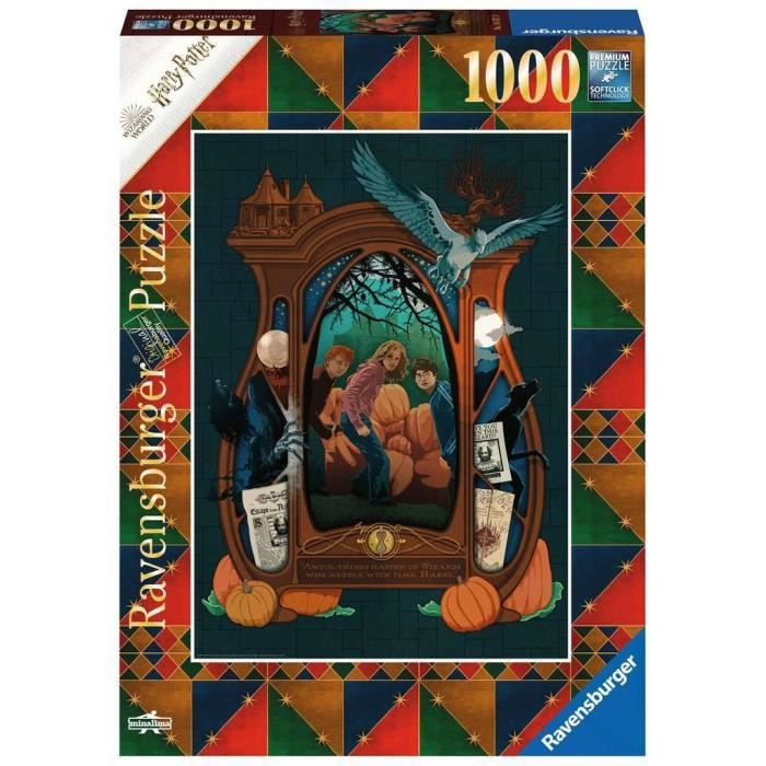 Puzzle 1000 p - Harry Potter et le prisonnier d'Azkaban (Collection Harry Potter MinaLima)