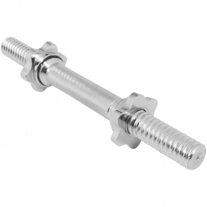 1 barre courte 42 cm avec bagues de serrage - ⌀ 30 mm