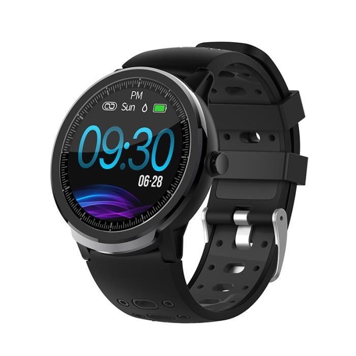 Black Nouveau NORTH EDGE N21 montre intelligente Bluetooth hommes pression artérielle ronde Smartwatch femmes montre étanche IP67 Sp