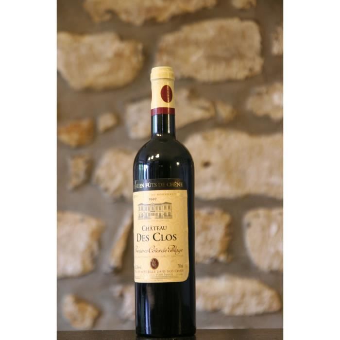 1ere Cotes de Blaye Chateau des Clos 1999 Simple