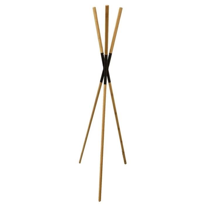 THE HOME DECO FACTORY Portemanteau Tipi M1 Noir - 172 cm