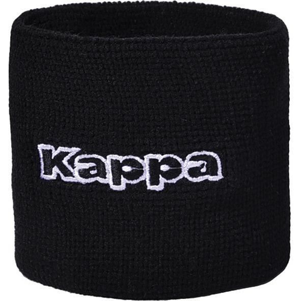 Lot de 6 poignets éponges Kappa Gaeta - noir - TU