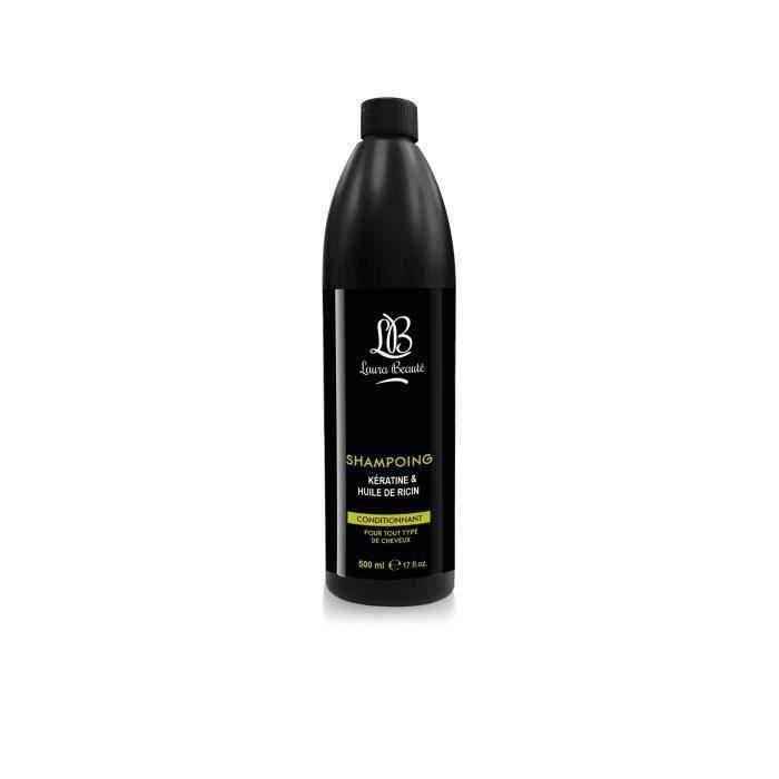 Shampoing Kératine & Huile de Ricin