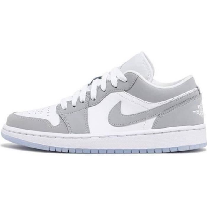 Baskets Originals Air-Jordan 1 Low DC0774-105 Chaussure de Sport pour Homme Femme