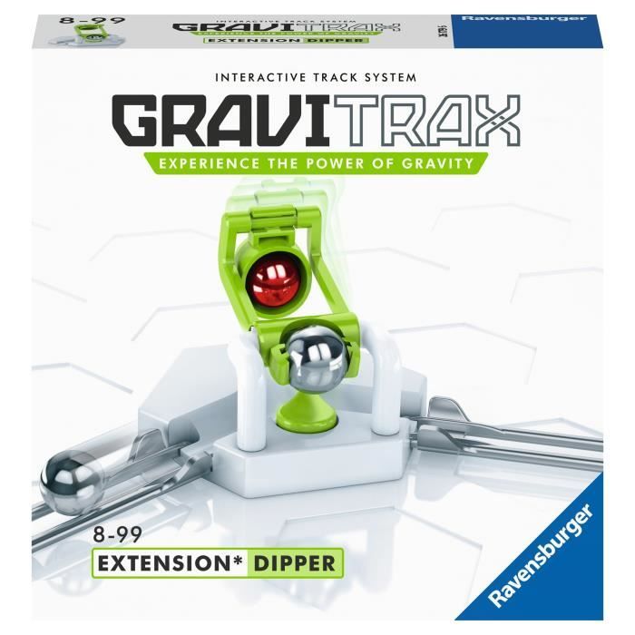 GraviTrax Bloc d'action Dipper - Jeu de construction STEM - Circuit de billes créatif - Ravensburger- dès 8 ans