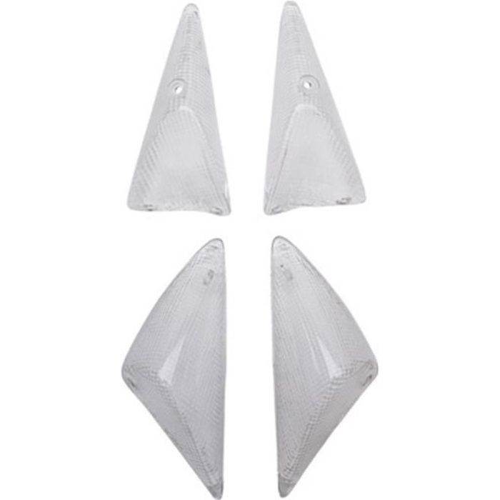 4 Cabochon de clignotant pour Scooter Peugeot 50 Speedfight 2 Avant 2020