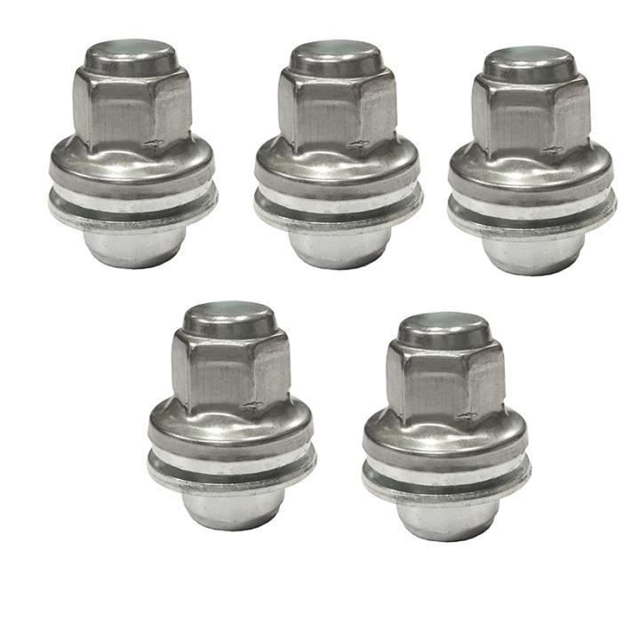 ÉCrou de Goujon de Boulon de Roue 5 PièCes SéRies C2C35294010 pour Léopard S-Type X-Type XJ XJR XF 1999-11