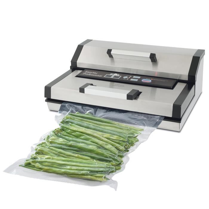 Machine Sous Vide Alimentaire - Pour la Conservation de Tous Types d'Aliments - Argent - Vac Professional 572 Solis