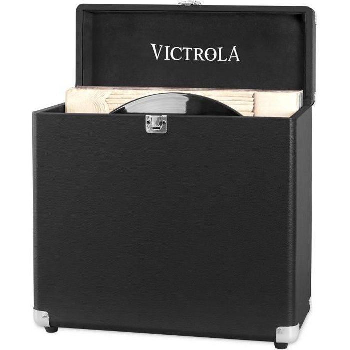 VICTROLA Caisse Rétro - Noir