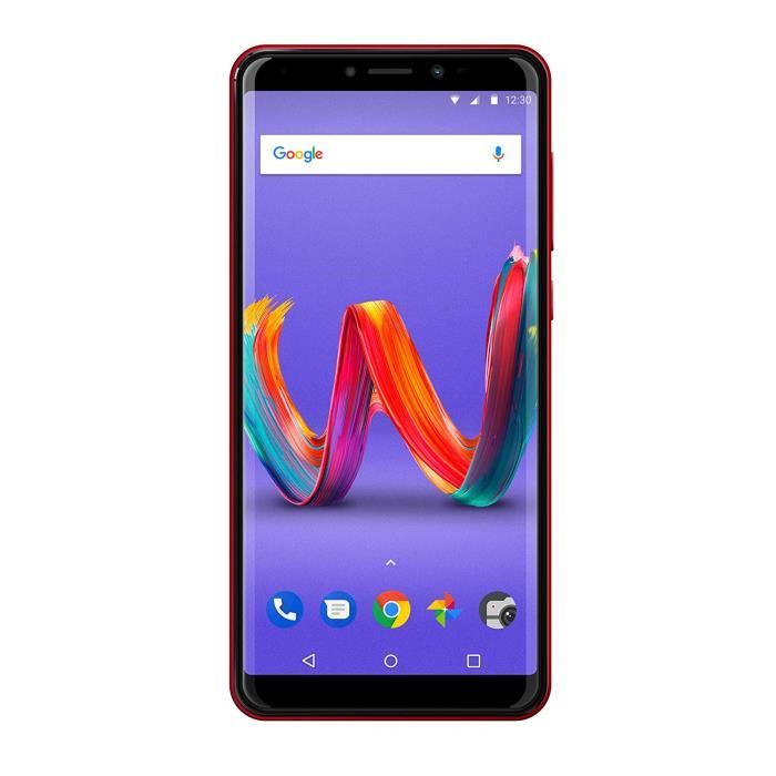 Wiko Harry2 Smartphone portable débloqué 4G -16 Go Rouge