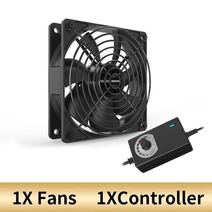 Ventilateur/Souffleur USB 5V Portable Avec Contrôleur De Vitesse - Pour BBQ, Cuisine, Four