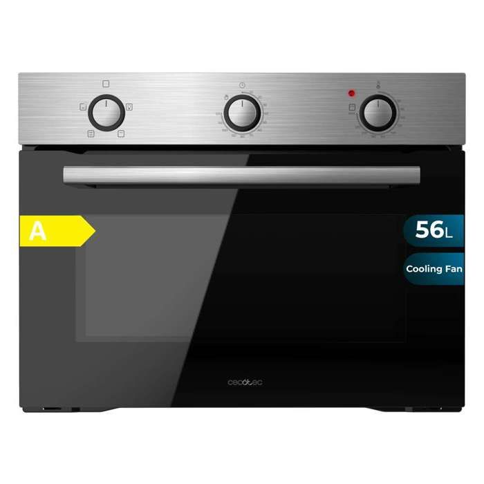 Cecotec Four Encastrable 45 cm Bolero Hexa C134500 Inox A. 2600W Capacité de 56L Faible Consommation 4 Fonctions Minuterie Cecotec Four Encastrable 45 cm Bolero Hexa C134500 Inox A. 2600W Capacité de 56L Faible Consommation 4 Fonctions Minuterie