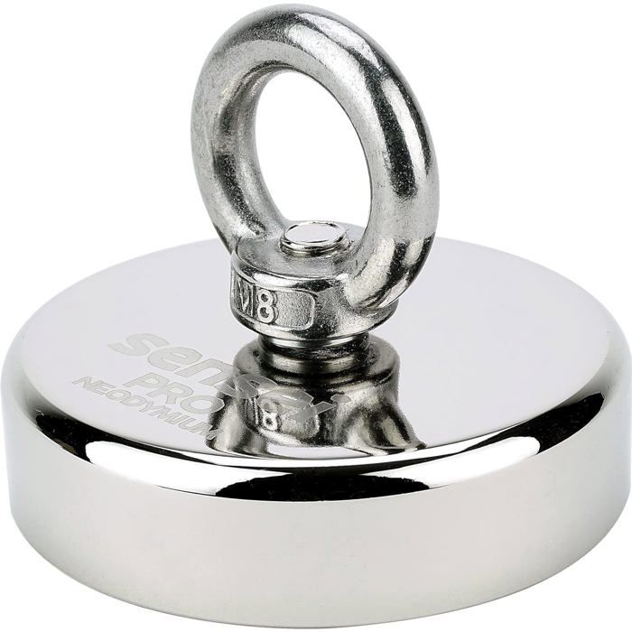 Aimant En Néodyme N42 De 1,27 Cm De Diamètre X 1,27 Cm D'épaisseur – Traction De 7,5 Kg – Matériau Sous Licence (lot De 1