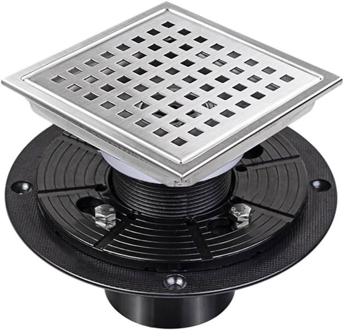 OMABETA Siphon De Sol Grille De Salle De Bain à Grand Déplacement