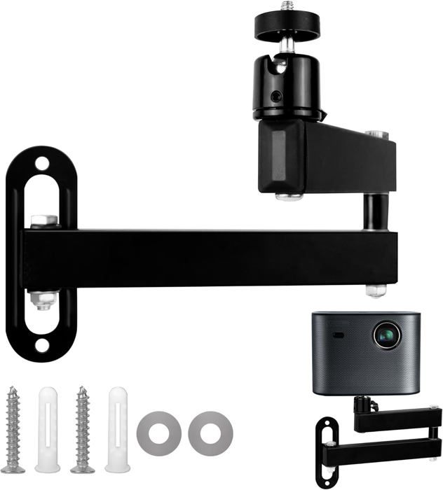 Support Projecteur Table Réglable 360° - Montage Multi-Angle Pour Vlog Et Home Cinéma