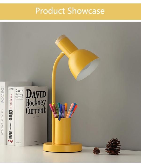 Lampes de bureau - TL103S - Jaune - LED - Porte-stylo