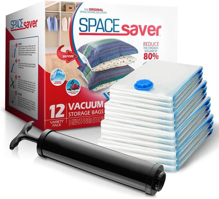 Sacs de rangement sous vide pour vêtements, literie, oreillers, réutilisables Sélectionnez la Sacs de rangement sous vide pour vêtements, literie, oreillers, réutilisables Sélectionnez la