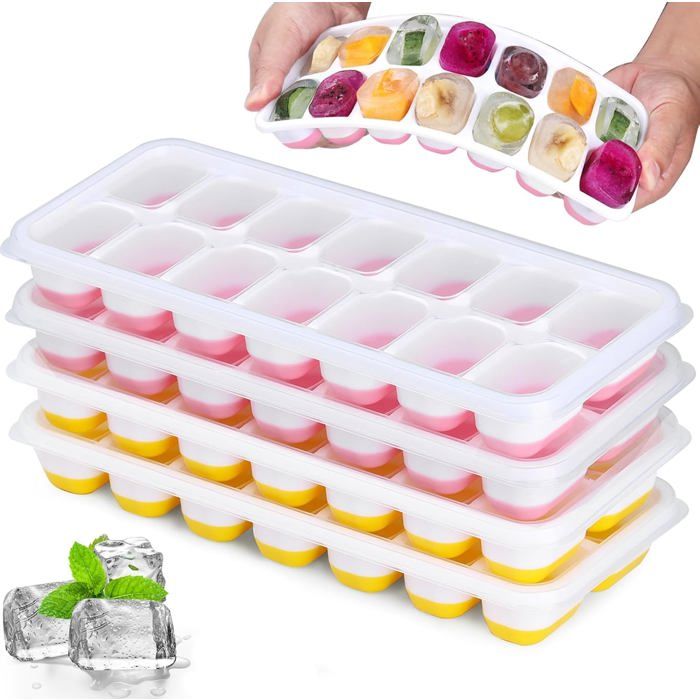 Bâtons De Glace Réutilisables Kikkerland - Lot De 8 - 12cm - 4 Couleurs