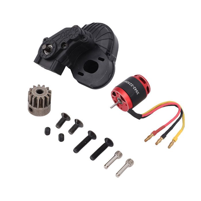VGEBY – Moteur Sans Balais 1450KV Pour Avion RC à Voilure Fixe – Base Et Adaptateur Inclus – Remplacement Performant Et Silencieux