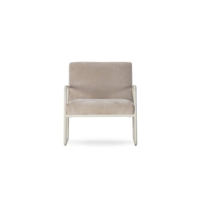 ORIO - Chaise pieds en métal - Beige ORIO - Chaise pieds en métal - Beige