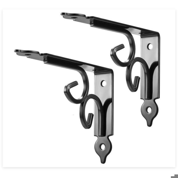 2 Pièces Équerre pour Étagere Murale Supports Étagère Murale Triangulaires 90 Degrés Équerre de Fixation Support Angle Métal