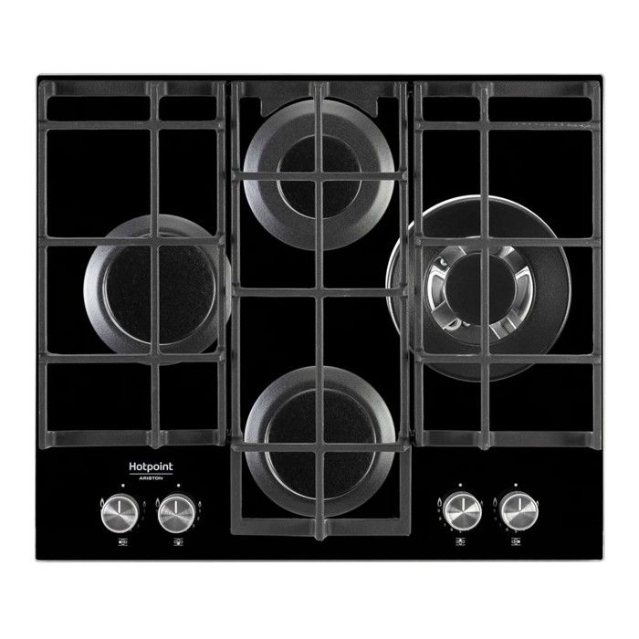 Plaque de cuisson à gaz Hotpoint HAGS62FBK