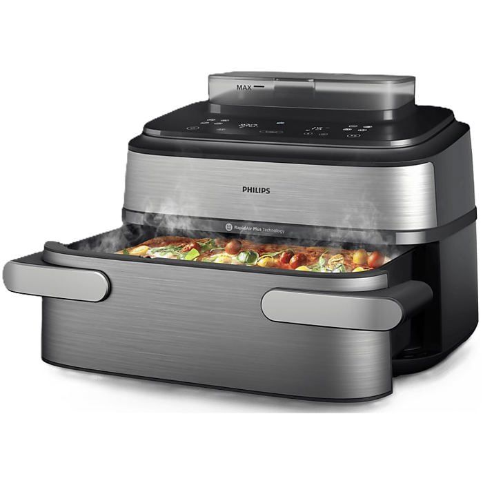 Philips 5000 series NA56502 friteuse Double 9 5 Autonome Friteuse d'air chaud et Acier inoxydable - vue 6