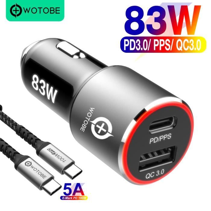 Chargeur USB OSCAL 10W 1 Port - Adaptateur Secteur Compact - Charge Rapide Pour Smartphone, Tablettes - Sécurité Intégrée - 2