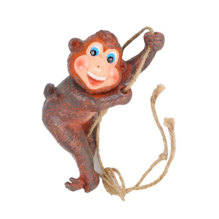 Akozon Pendentif modèle singe Résine Animal Ornement En Forme De Singe