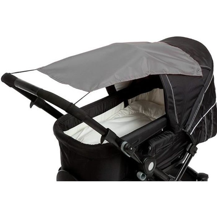 ALTABEBE Protection anti-soleil pour poussette, Gris Foncé
