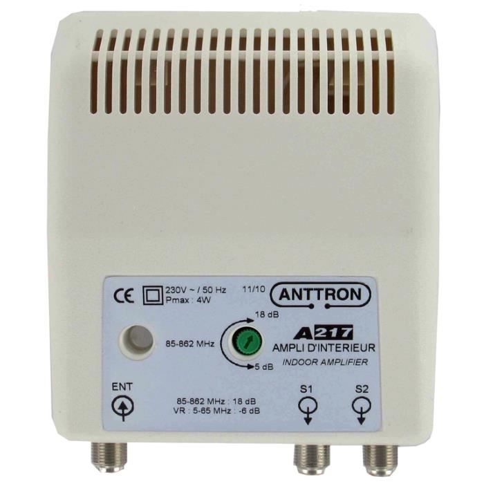 Amplificateur - ANTTRON - A217 - Filaire - Beige - Amplification audio de qualité