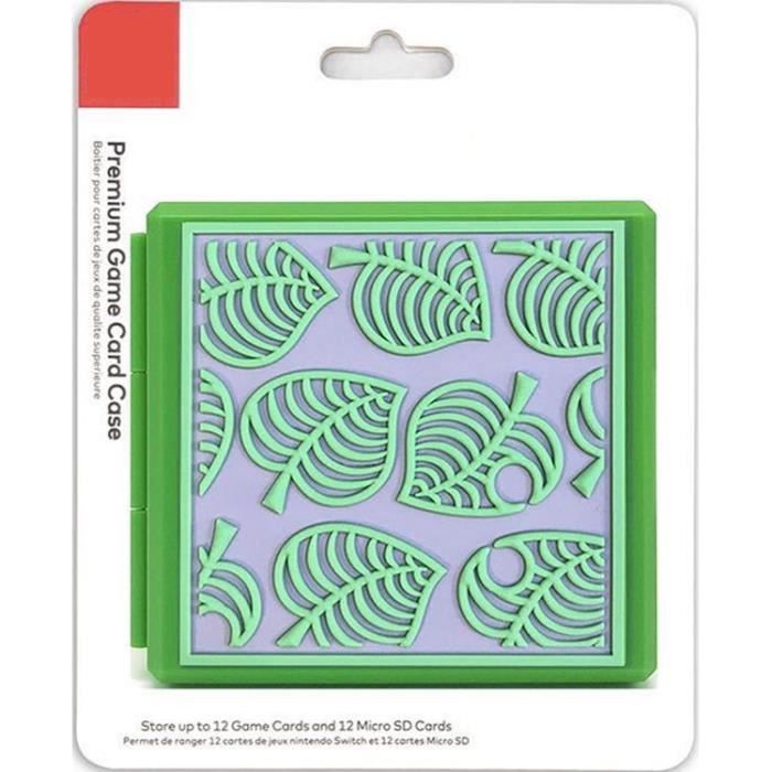 Boîte de cartes de jeu en silicone pour carte de jeu premium Nintendo  Switch NS Animal Crossing - Cdiscount Informatique